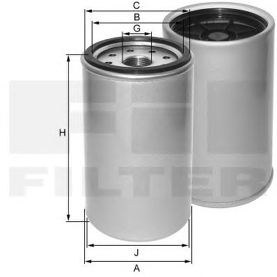 FIL FILTER zp3262f -  Топливный фильтр